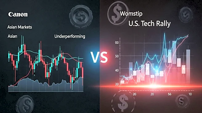 Asian Markets Underperform Amid U.S. Tech Rally