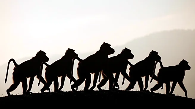 Swansea University Researchers Discover Social Bonds Drive Baboon Marching Patterns