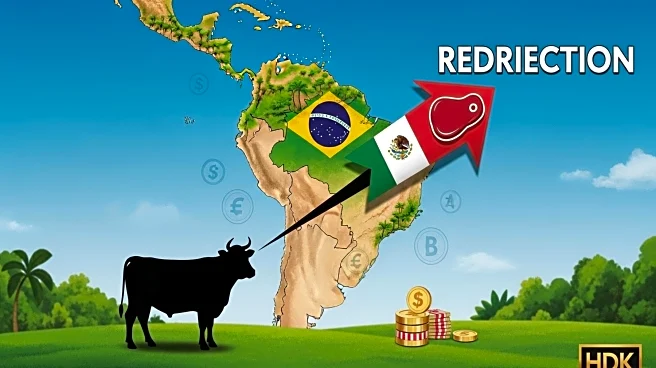 Brazil Redirects Beef Exports to Mexico Amid U.S. Tariff Crisis