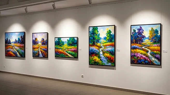 Ukrainian Artist Dmitry Oleyn's Innovative Landscape Paintings Captivate Viewers at Nikitin Gallery