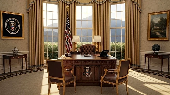 President Trump Transforms Oval Office with Gold Leafing, Sparking Criticism