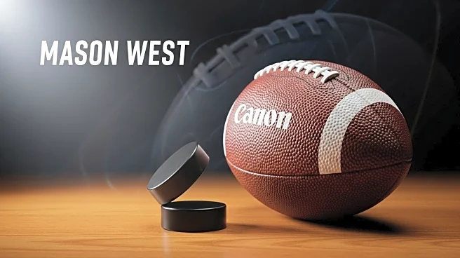 Chicago Blackhawks Prospect Mason West Excels in High School Football Debut