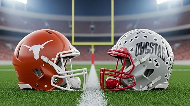 Arch Manning Leads Texas Longhorns in Clash Against Ohio State Buckeyes