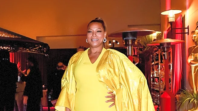Queen Latifah Showcases JW Anderson Tassel Mules at US Open