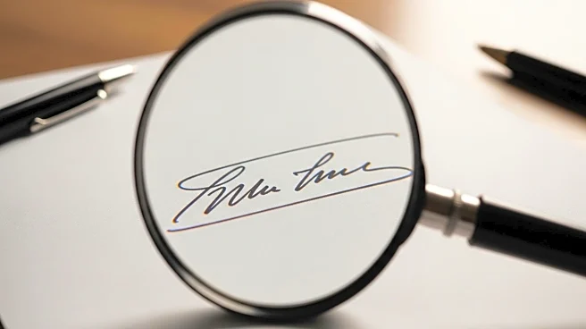 Handwriting Analysts Examine President Trump's Signature for Personality Insights