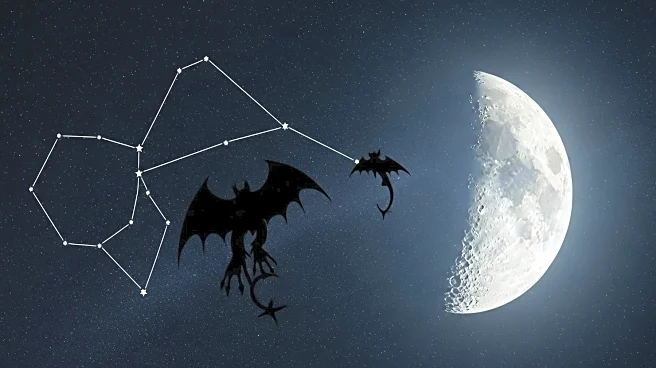 Celestial Event: First Quarter Moon Aligns with Scorpius Constellation