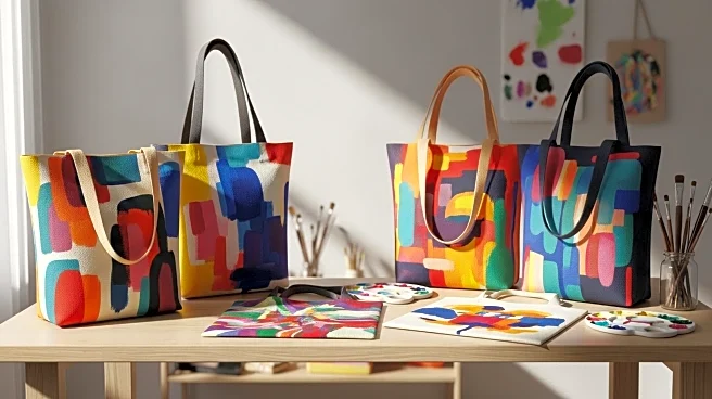 Maker/Scholar's Hand-Painted Tote Bags Gain Viral Popularity