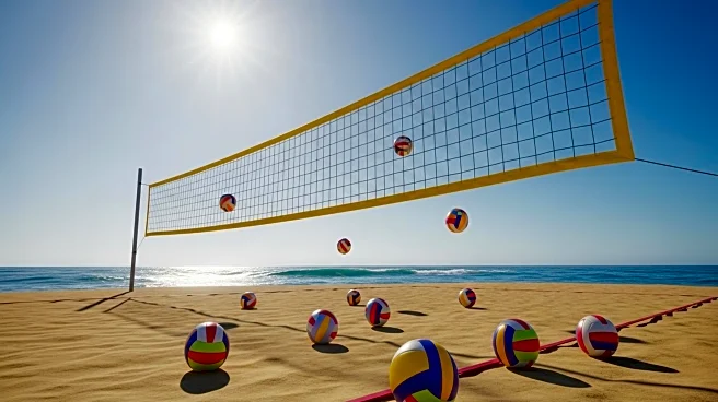 AVP Volleyball Season Finale Attracts Fans at Oak Street Beach