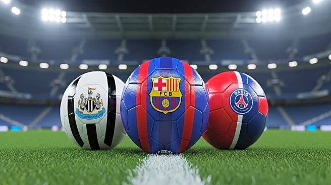 Newcastle United Draws Barcelona and PSG in Champions League, Impacting European Competition