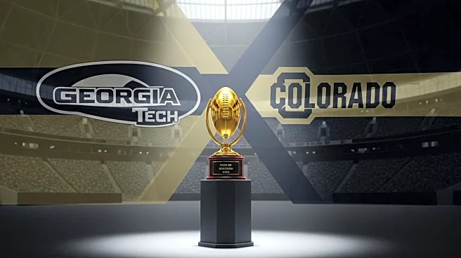 Georgia Tech Celebrates Victory Over Colorado with National Title Reference