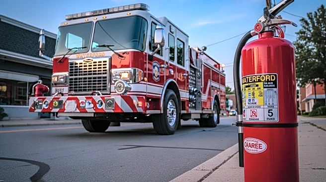 Waterford Fire Department Extinguishes Laundromat Dryer Blaze, Ensures Safety