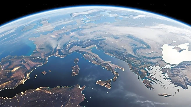NASA Captures Haze Over Mediterranean Affecting Visibility in Po Valley