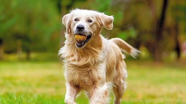Golden Retriever's Playful Antics Amuse and Concern Neighbors in Derbyshire