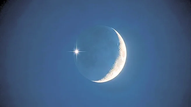 Celestial Event: Moon and Antares Align for a Spectacular Night Sky Display