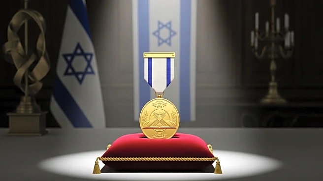 Israel's President Herzog Awards Presidential Medal to Miriam Adelson and Matthias Döpfner