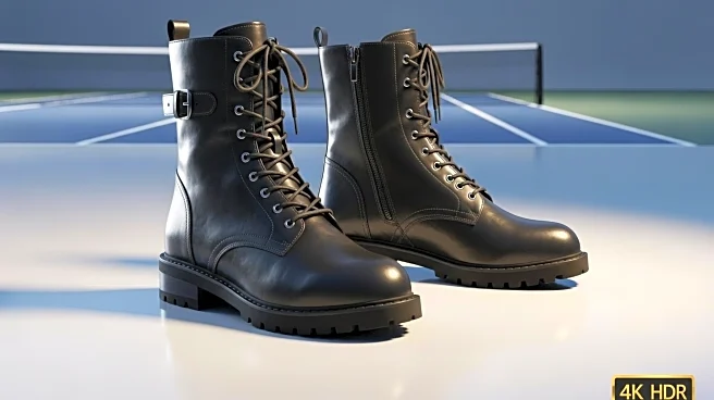Ciara Showcases Combat Boots at US Open 2025
