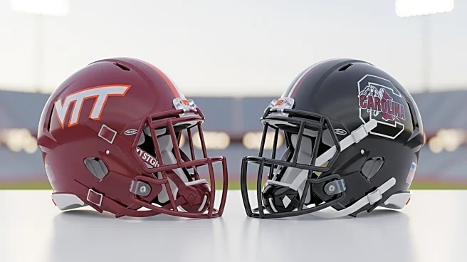Frank Beamer Supports Son Shane Beamer at Virginia Tech vs. South Carolina Game