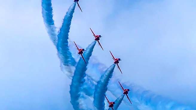 Southport Air Show Thrills Spectators with Daredevil Stunts and Vintage Aircraft Displays