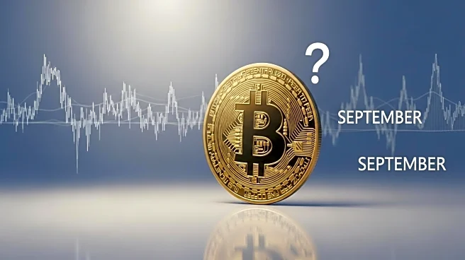 Bitcoin Price Faces Potential September Drop Amid Market Trends