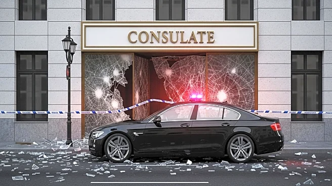 Man Arrested After Crashing Car into Russian Consulate in Australia