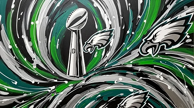 Artist Hayden Richard Celebrates Eagles Super Bowl Victory Through Art