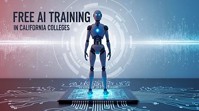 California Colleges Offer Free AI Training Amid Workforce Changes