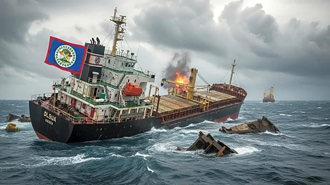 Belize-Flagged Bulk Carrier Damaged Near Odesa Following Explosive Encounter