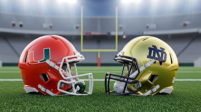 Miami Defeats Notre Dame in Last-Minute College Football Thriller