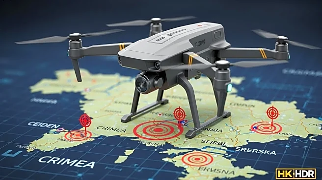 Ukrainian Drones Target Russian Assets in Crimea, Highlighting Ongoing Conflict