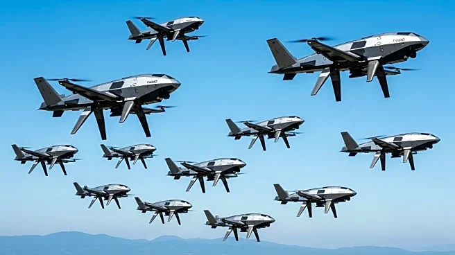 China Showcases Military Strength with Autonomous Drones at Parade