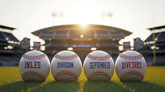 MLB Division Leaders Maintain Strong Position Entering September