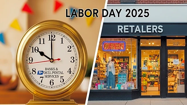 Labor Day 2025: Retailers Open, Banks and Postal Services Closed