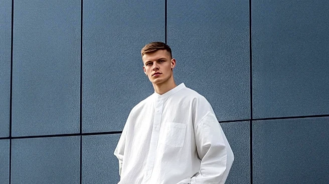 Fashion Industry Embraces Looser Tailored Silhouettes, Signaling Shift in Men's Wear