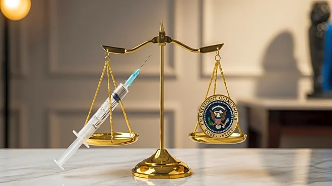 President Trump Acknowledges Internal Strife Over COVID Vaccine Policies