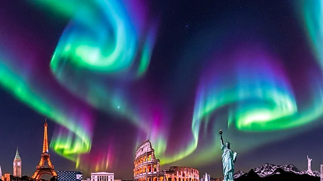 Cannibal Solar Storm Triggers Northern Lights Display Across North America and Europe