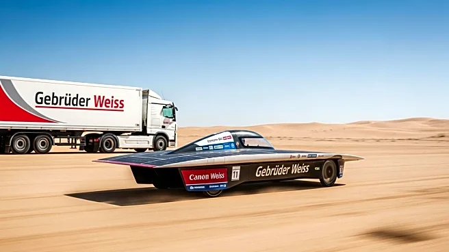 ETH Zurich Students and Gebrüder Weiss Complete World Solar Challenge 2025 with Logistics Support