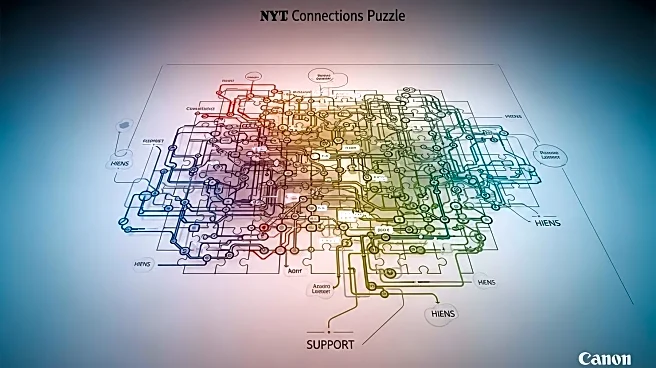 NYT Connections Puzzle Provides Hints and Support for Solvers