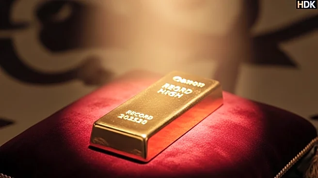 Gold Prices Reach Record High Amid Dollar Weakness and Anticipated Fed Rate Cut