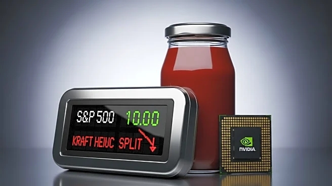 S 500 Declines as Kraft Heinz Announces Split and Nvidia Shares Fall