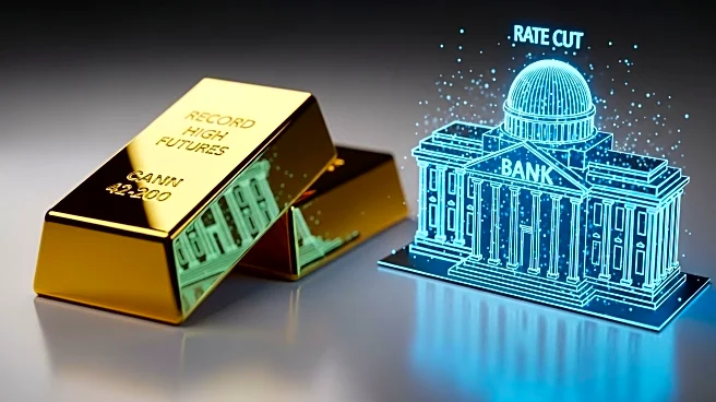 Gold Futures Reach Record High Amid Central Bank Demand and Rate Cut Expectations