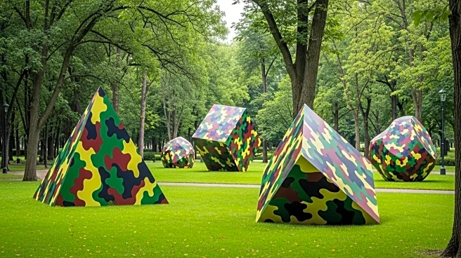 Ai Weiwei's Camouflage Installation at Roosevelt Island Park Promotes Social Justice