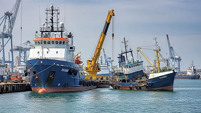 Salvors Prevent Capsizing of Trawler After Fire at Ribeira Port