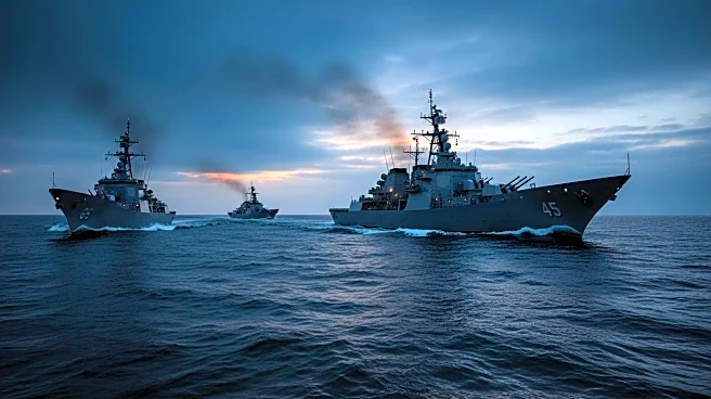U.S. Warships Off Venezuela's Coast Heighten Tensions Amid Power Display