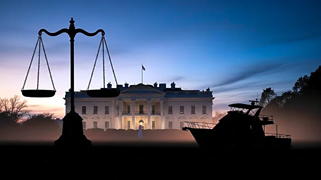 White House Faces Legal Questions Over Strike on Alleged Drug Boat