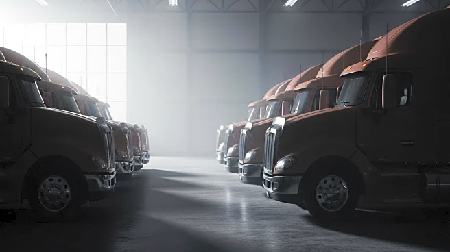 Class 8 Truck Orders Decline Amid Economic Uncertainty