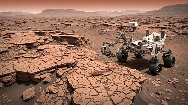 NASA's Curiosity Rover Explores Martian 'Boxwork' Terrain