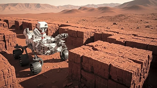 NASA's Curiosity Rover Explores Martian 'Boxwork' Structures