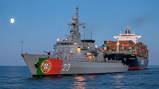 Portuguese Navy Conducts Search on Containership After Report of Boarders