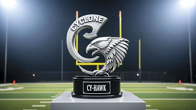 Iowa State Cyclones Prepare for Rivalry Game Against Iowa Hawkeyes with Cy-Hawk Trophy at Stake