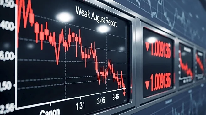 Dow Jones and Major Indexes Decline Following Weak August Jobs Report